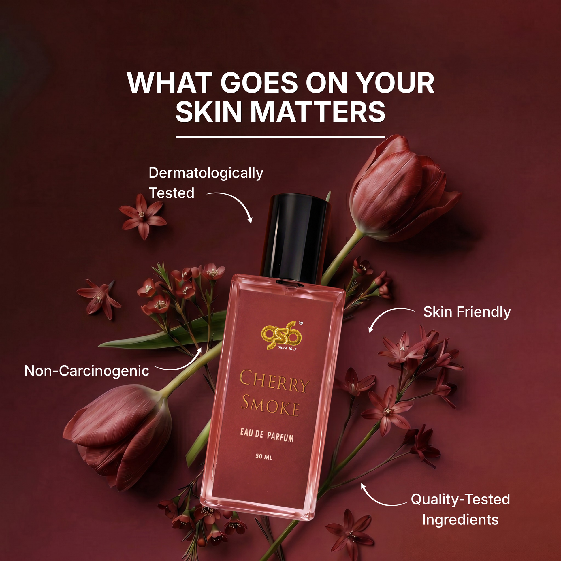 GSB Cherry Smoke Eau De Parfum Inspired From Fom Tord Cherry Smoke - 6