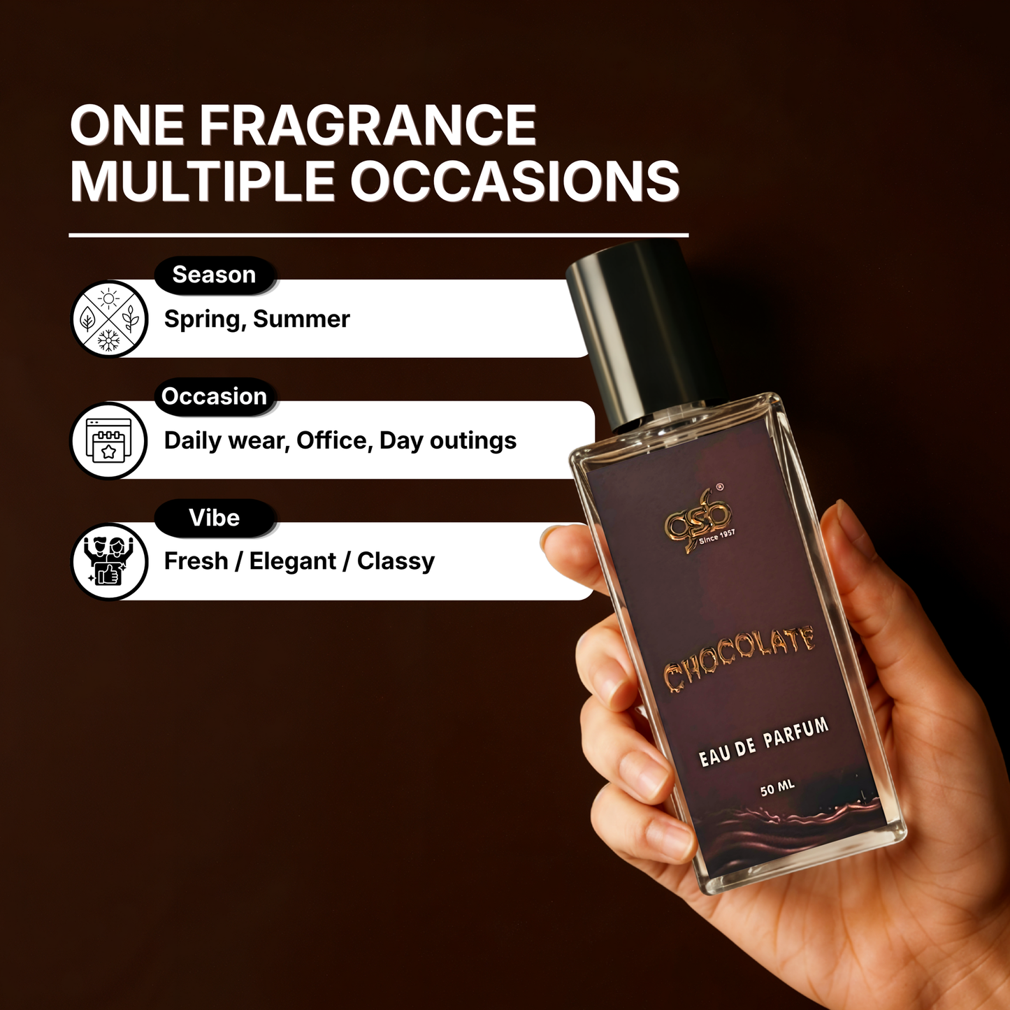 GSB Chocolate Eau De Parfum Inspired From Zrra Chocolate - 4