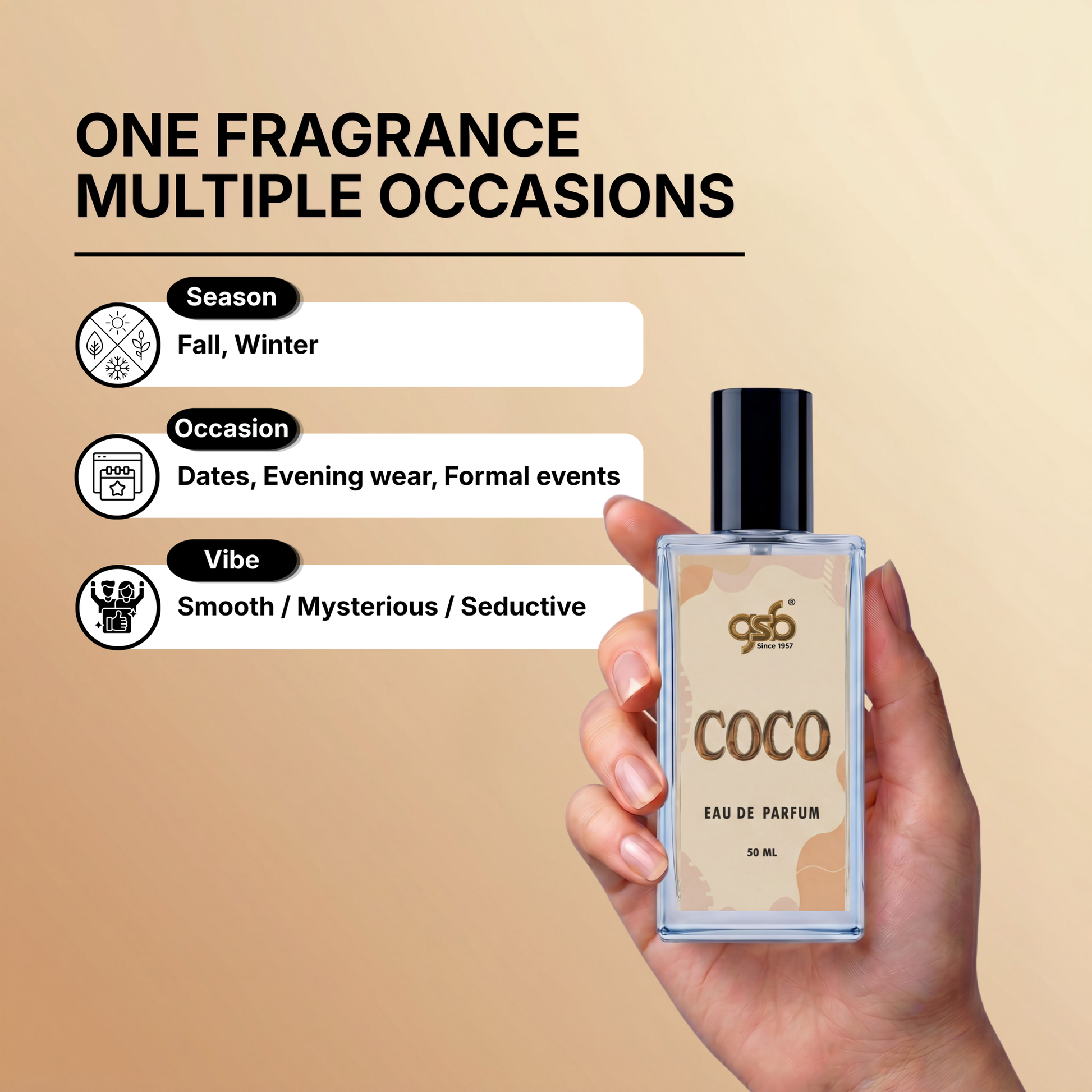 GSB Coco Eau De Parfum Inspired From Coco Chneal - 4