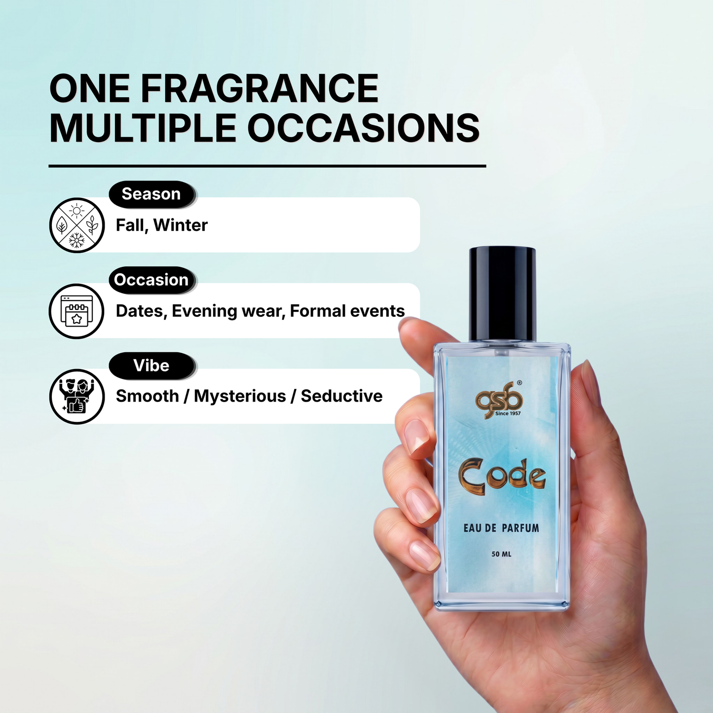 GSB Code Eau De Parfum Inspired From Axmani Code - 4