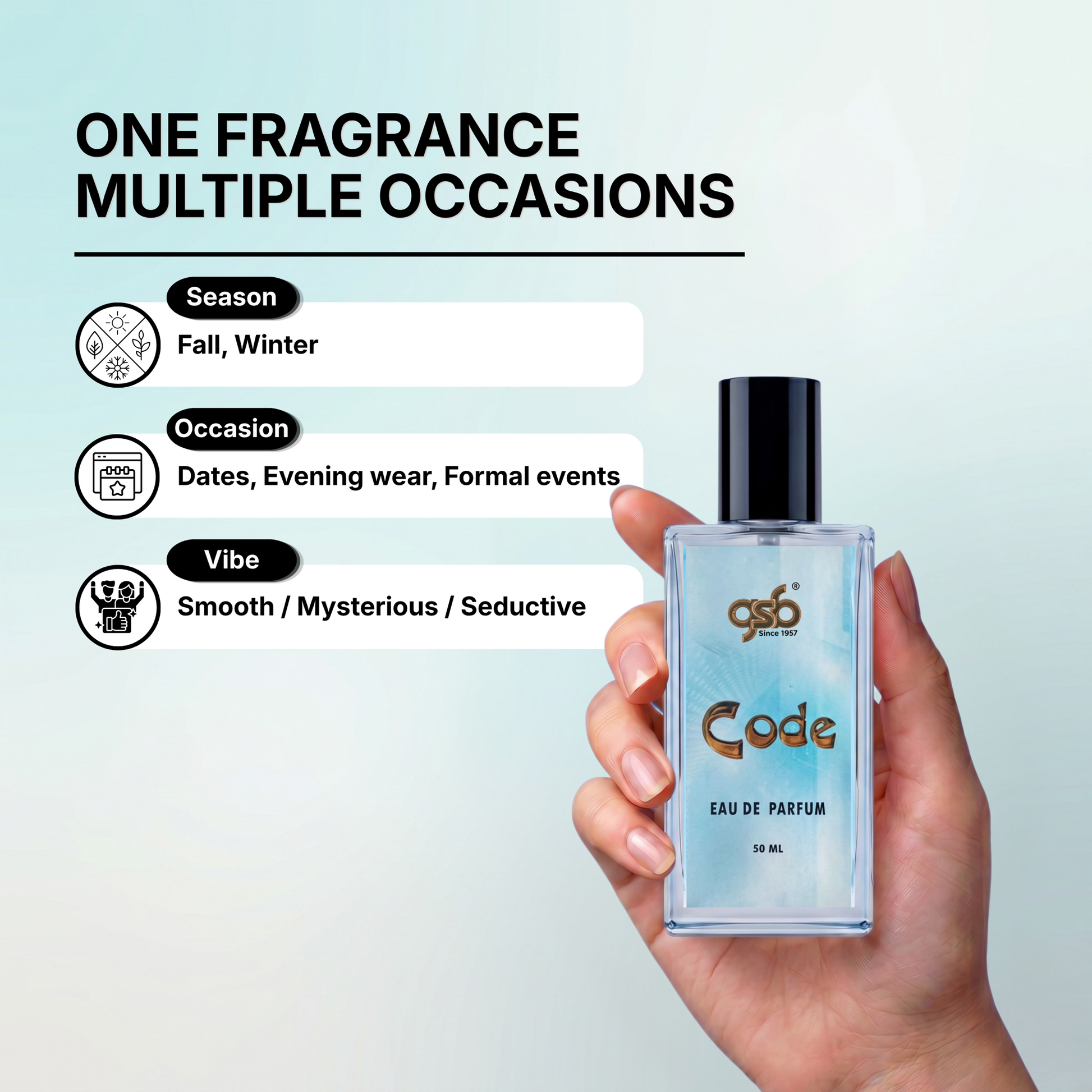 GSB Code Eau De Parfum Inspired From Axmani Code - 4