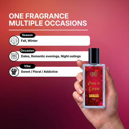 GSB Crazy In Love Eau De Parfum Inspired From Montail Crazy In Love - 4