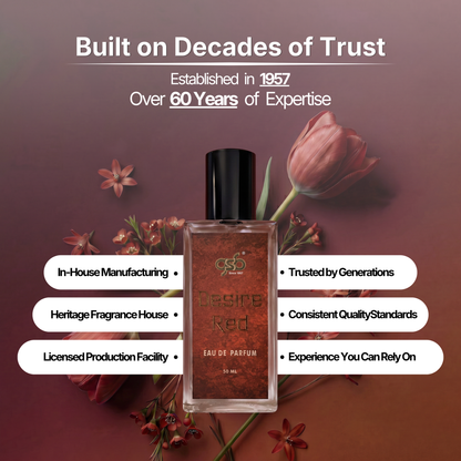 GSB Desire Red Eau De Parfum Inspired From Donhill Desire Red - 5