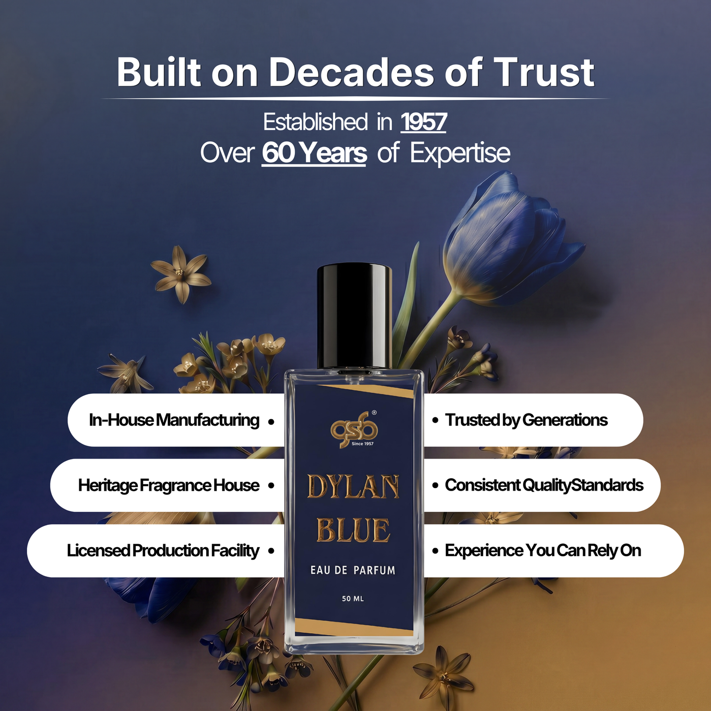 GSB Dylan Blue Eau De Parfum Inspired From Vresace Dylan Blue - 5