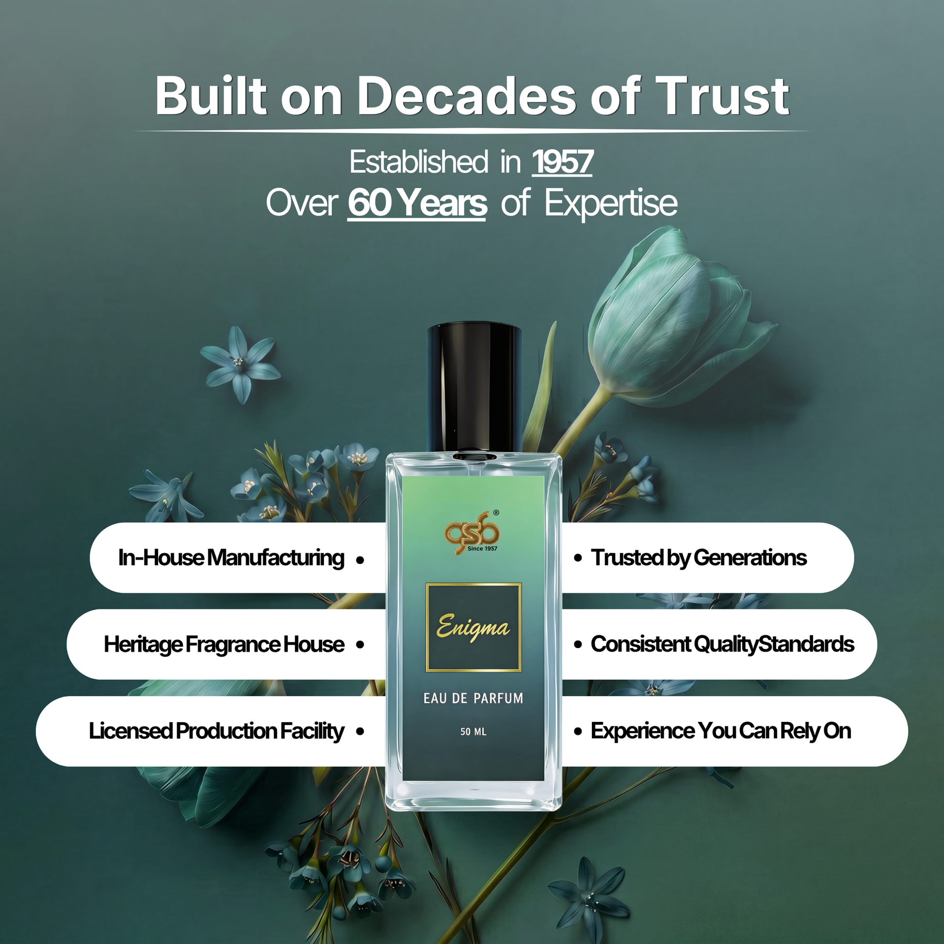 GSB Enigma Eau De Parfum Inspired From Roza Enigma - 5