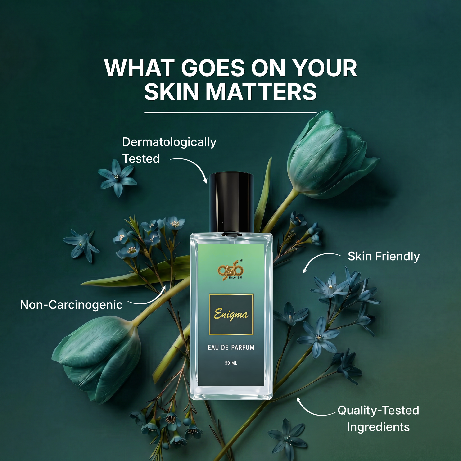 GSB Enigma Eau De Parfum Inspired From Roza Enigma - 6