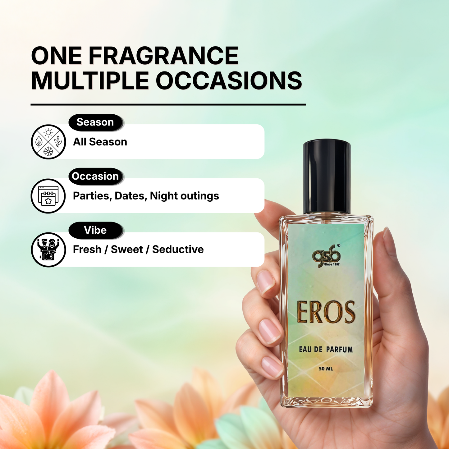 GSB Eros Eau De Parfum Inspired From Eros Vresace - 4