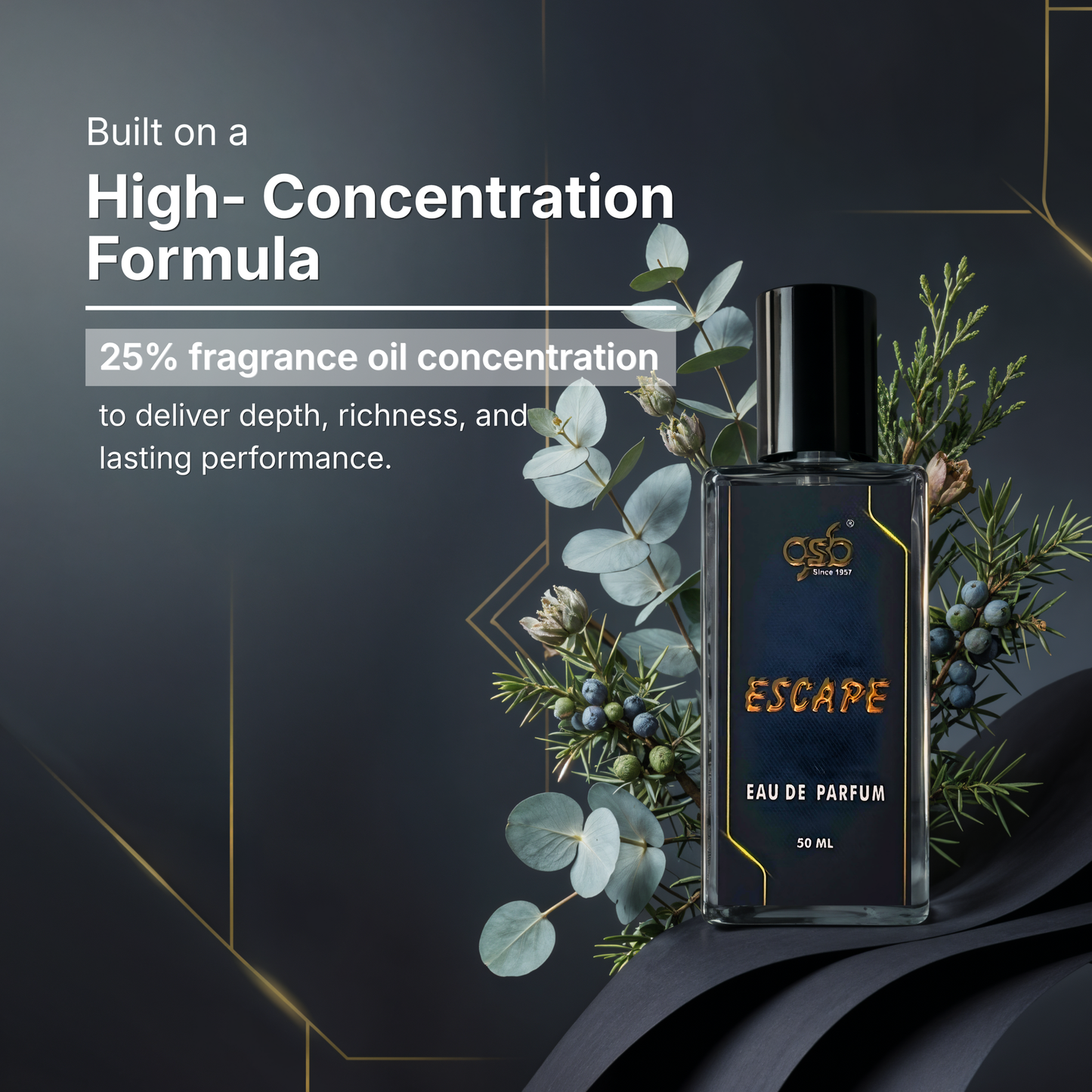GSB Escape Eau De Parfum Inspired From Kalvin Clein Escape - 3