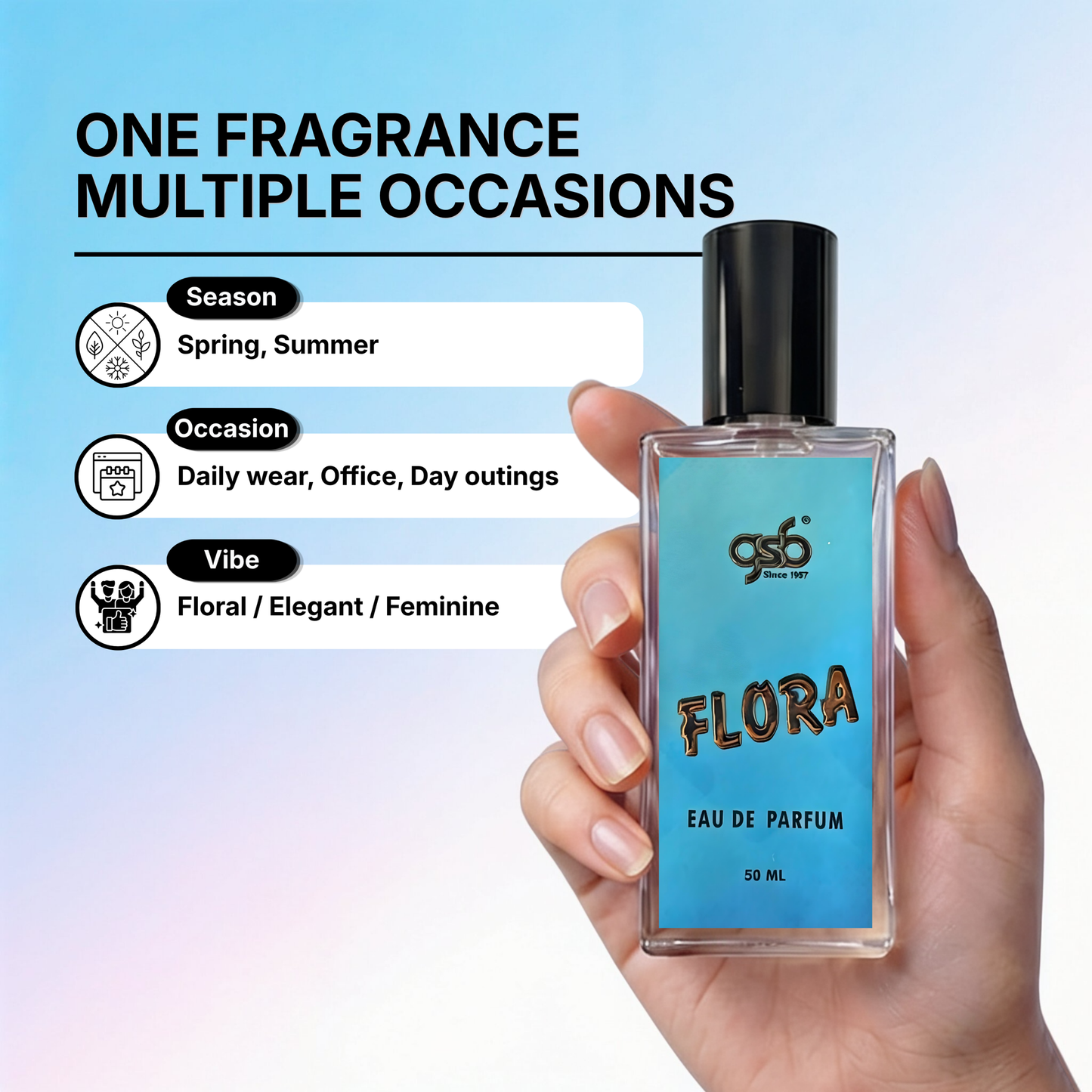 GSB Flora Eau De Parfum Inspired From Gcci Flora - 4