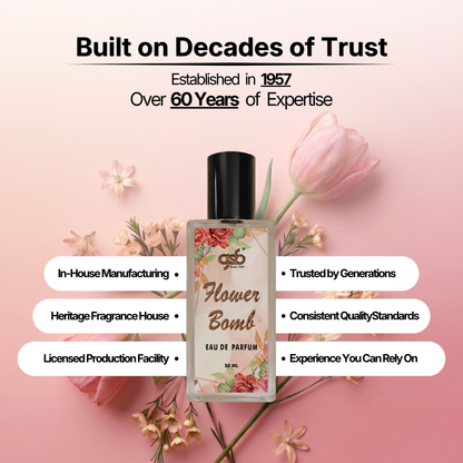 GSB Flower Bomb Eau De Parfum Inspired From Victor Ralf Flower Bomb - 5