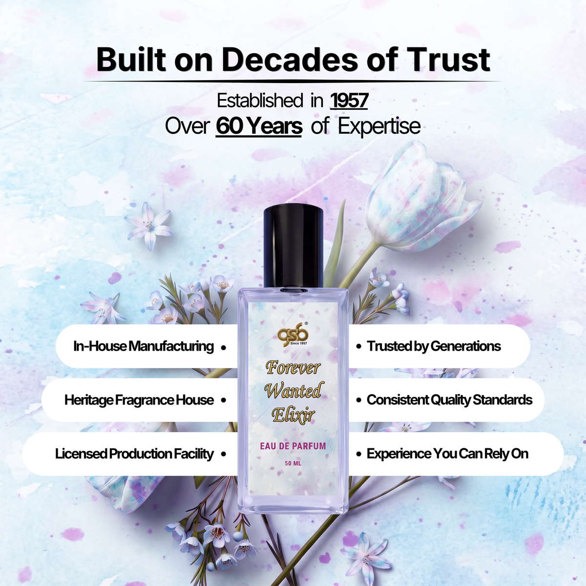 GSB Forever Wanted Elixir Eau De Parfum Inspired From Azzora Forever Wanted Elixir - 5