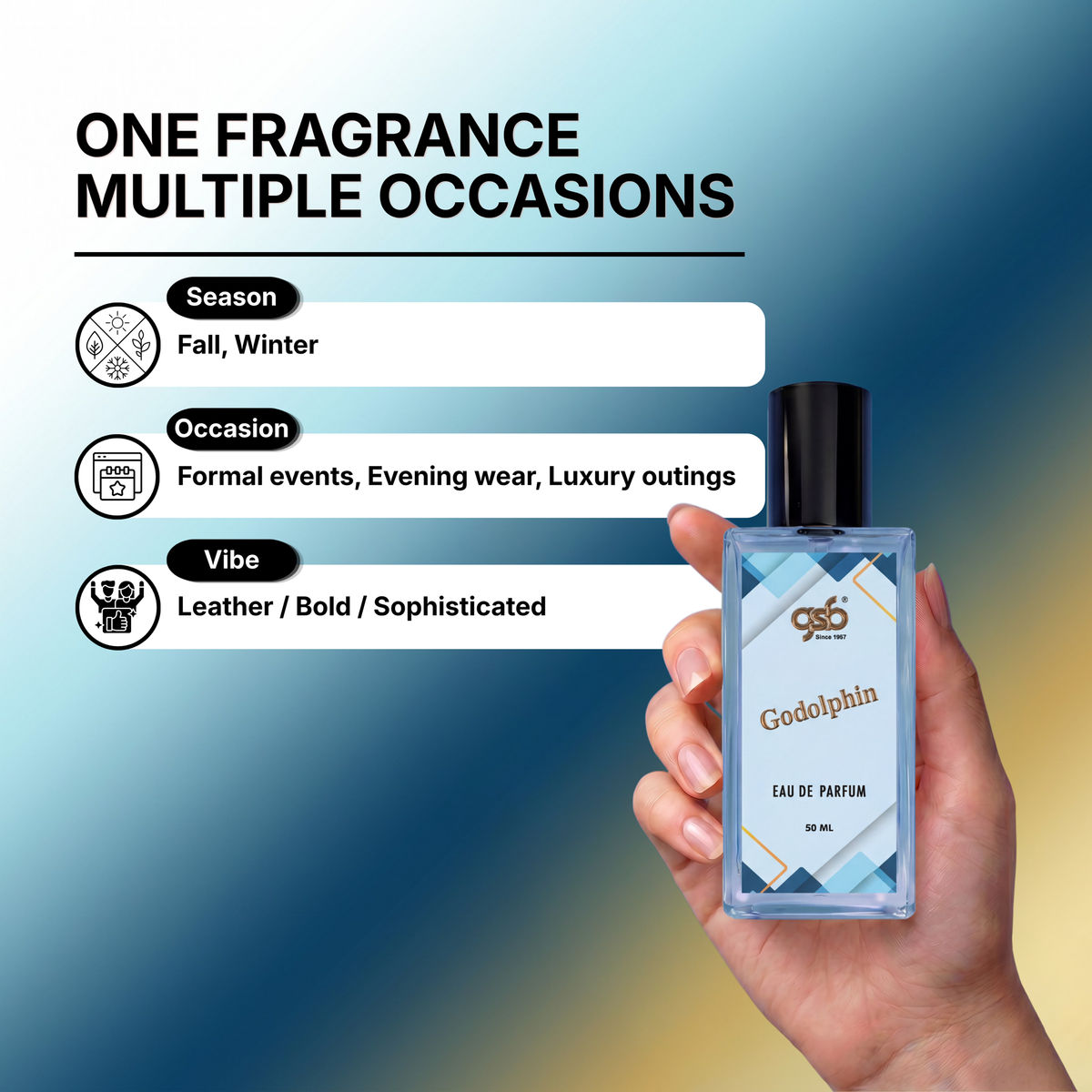 GSB Godolphin Eau De Parfum Inspired From PDM Godolphin - 3