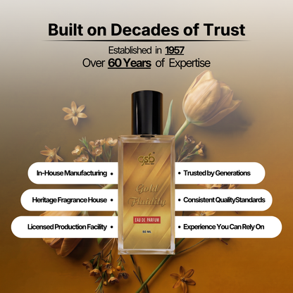 GSB Golden Fluidity Eau De Parfum Inspired From MFK Golden Fluidity - 5