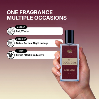 GSB Good Girl Eau De Parfum Inspired From Craolina Hraerra Good Girl - 4