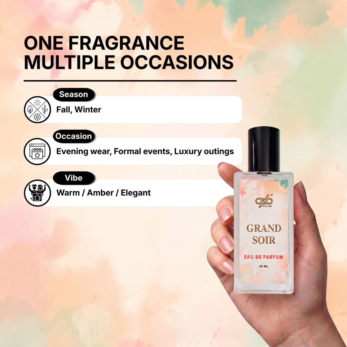 GSB Grand Soir Eau De Parfum Inspired From MFK Grand Soir - 4