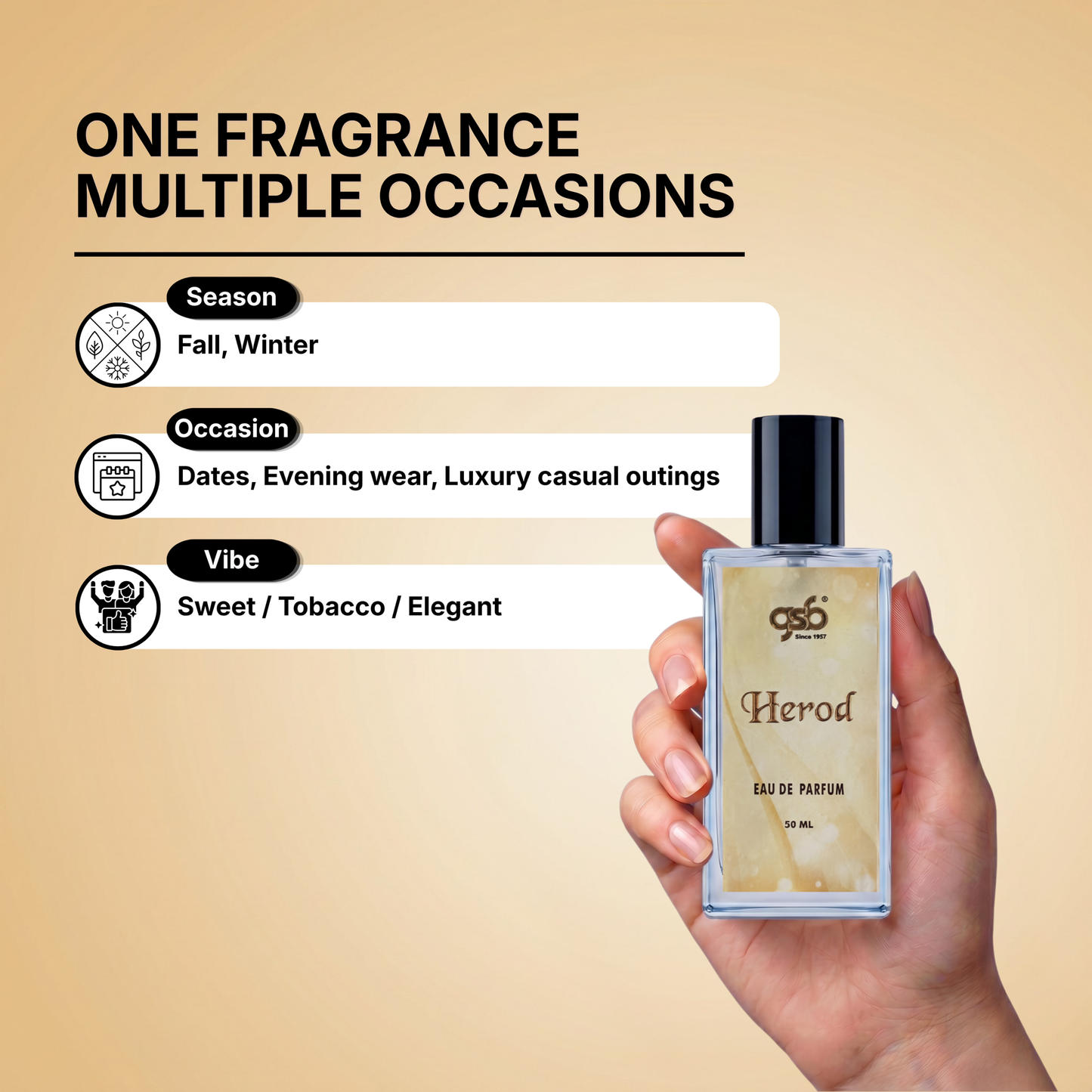 GSB Herod Eau De Parfum Inspired From PDM Herod - 3