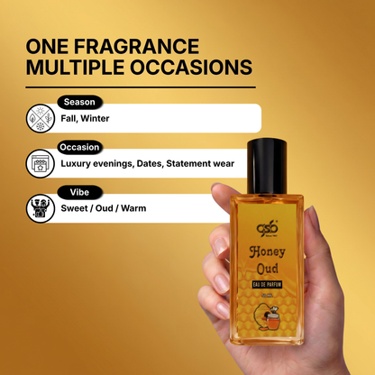 GSB Honey Oud Eau De Parfum Inspired From Montail Honey Oud - 4