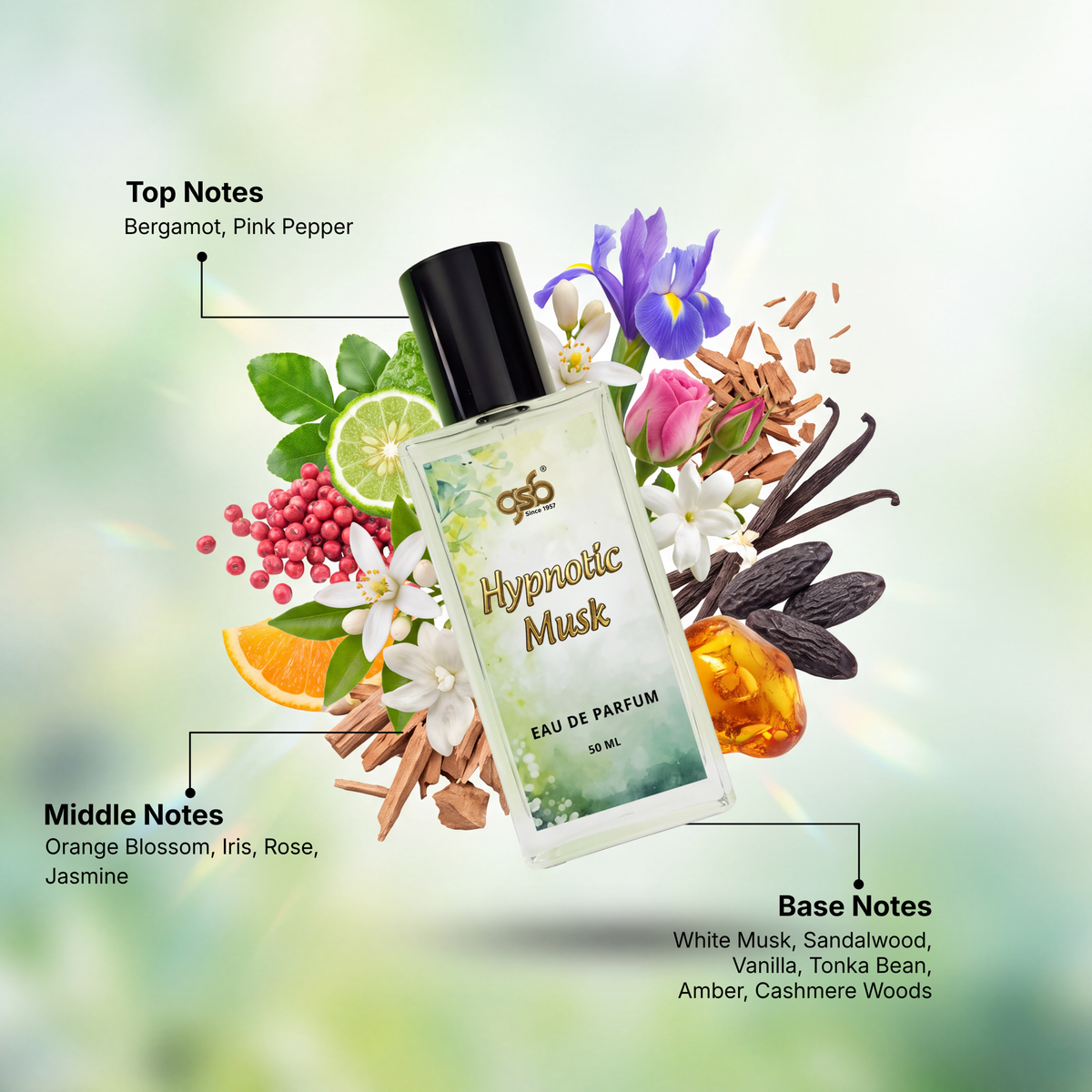 GSB Hypnotic Musk Eau De Parfum Inspired From M. Micfella Hypnotic Musk - 2