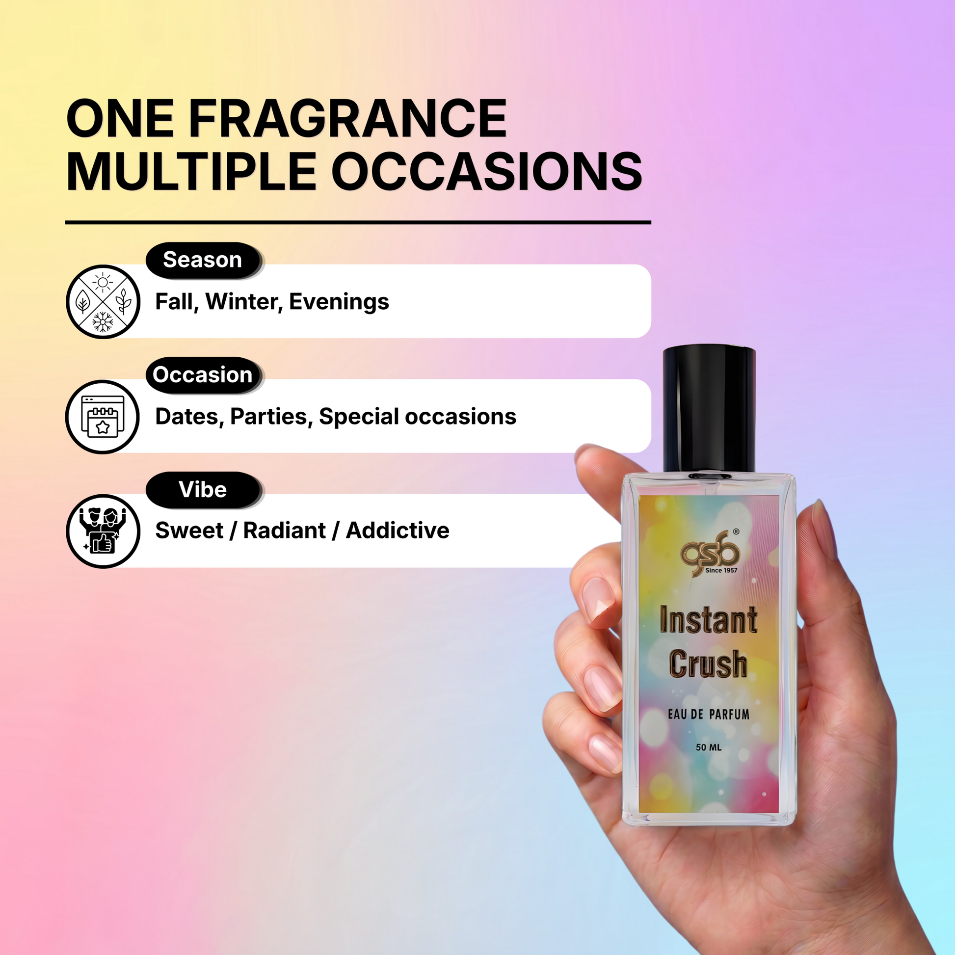 GSB Instant Crush Eau De Parfum Inspired From Manerca Instant Crush - 3