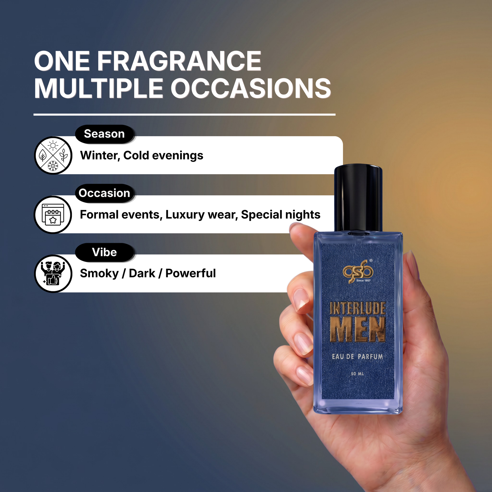 GSB Interlude Eau De Parfum Inspired From Interlude Amage - 4