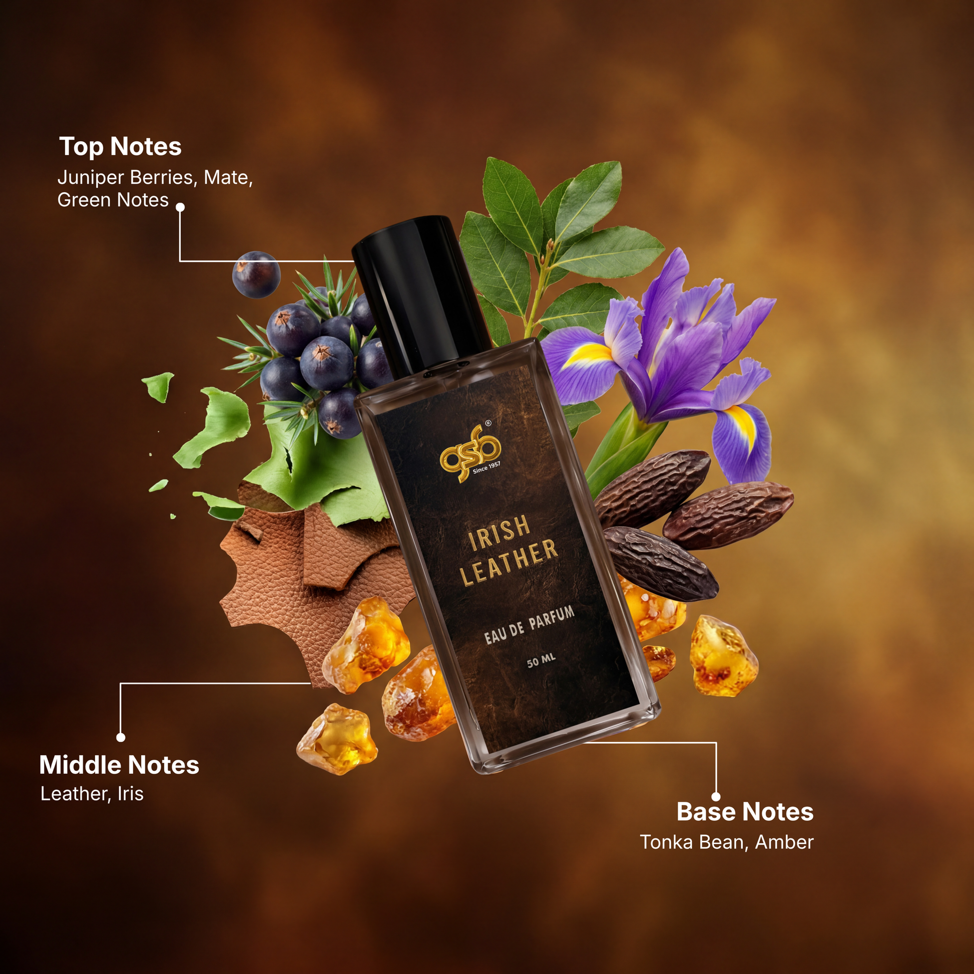 GSB Irish Leather Eau De Parfum Inspired From Nemo Pairs Irish Leather - 1