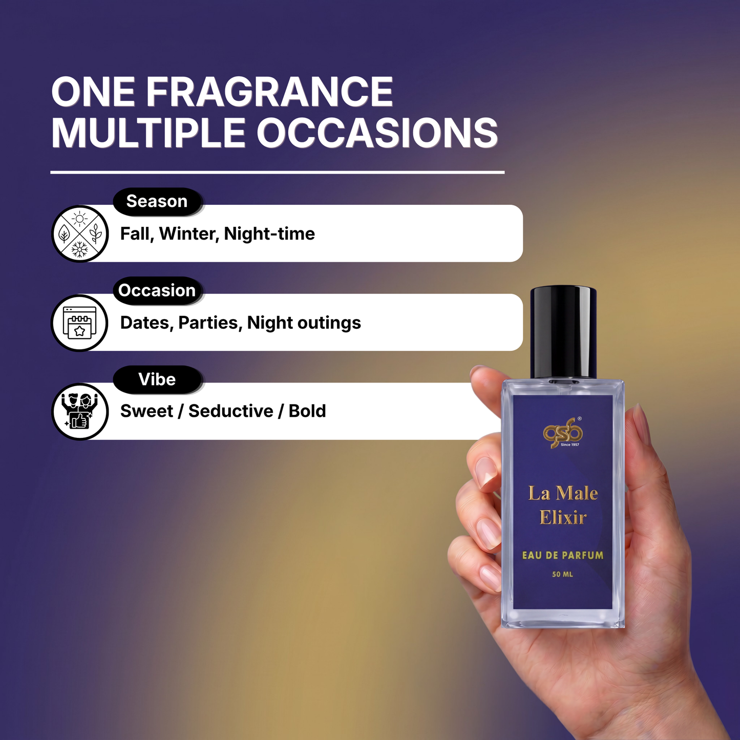 GSB La Male Elixir Eau De Parfum Inspired From La Male Elixir Jane Paul Gualiter - 4
