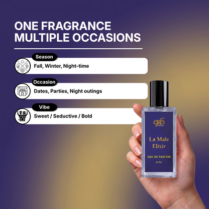 GSB La Male Elixir Eau De Parfum Inspired From La Male Elixir Jane Paul Gualiter - 4