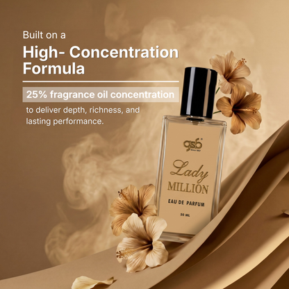 GSB Lady Million Eau De Parfum Inspired From Pcao Rbbane Lady Million - 3