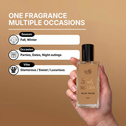 GSB Lady Million Eau De Parfum Inspired From Pcao Rbbane Lady Million - 4