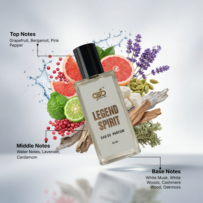 GSB Legend Spirit Eau De Parfum Inspired From Mnot Blanc Legend Spirit - 2