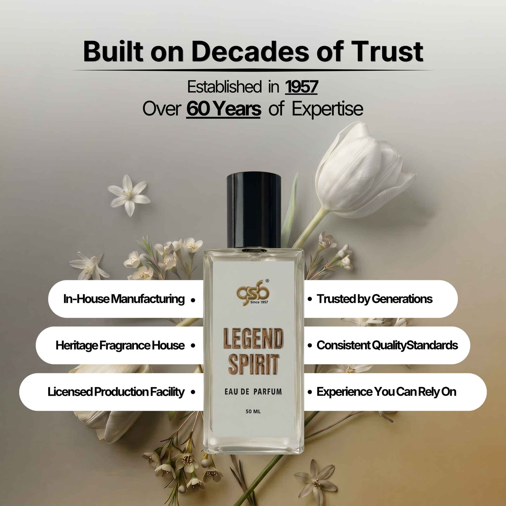 GSB Legend Spirit Eau De Parfum Inspired From Mnot Blanc Legend Spirit - 5