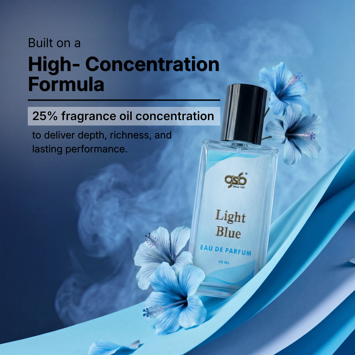 GSB Light Blue Eau De Parfum Inspired From Light Blue Dloce Gbbana - 3