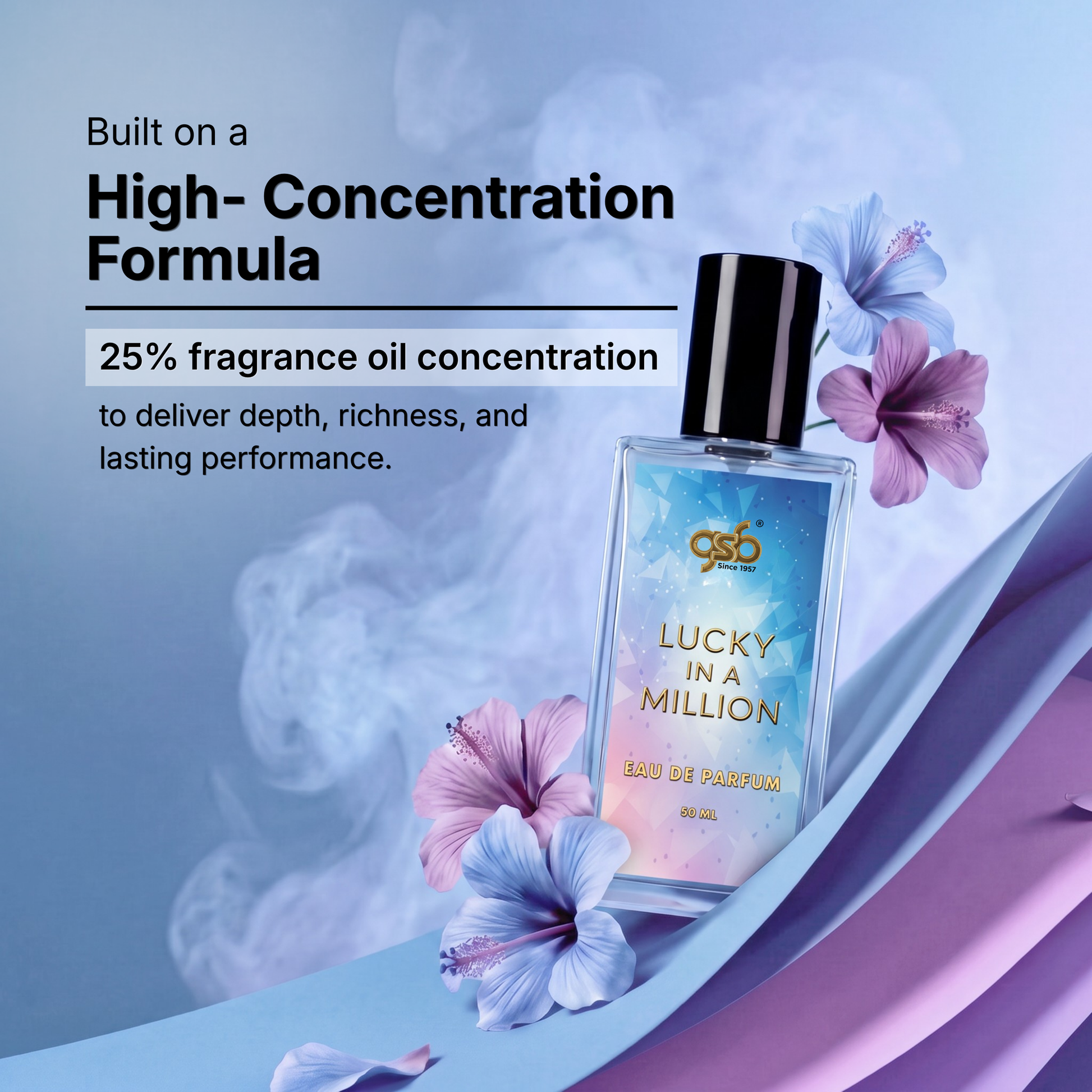 GSB Lucky In A Million Eau De Parfum Inspired From Pcao Rbbane One Million Lucky - 3