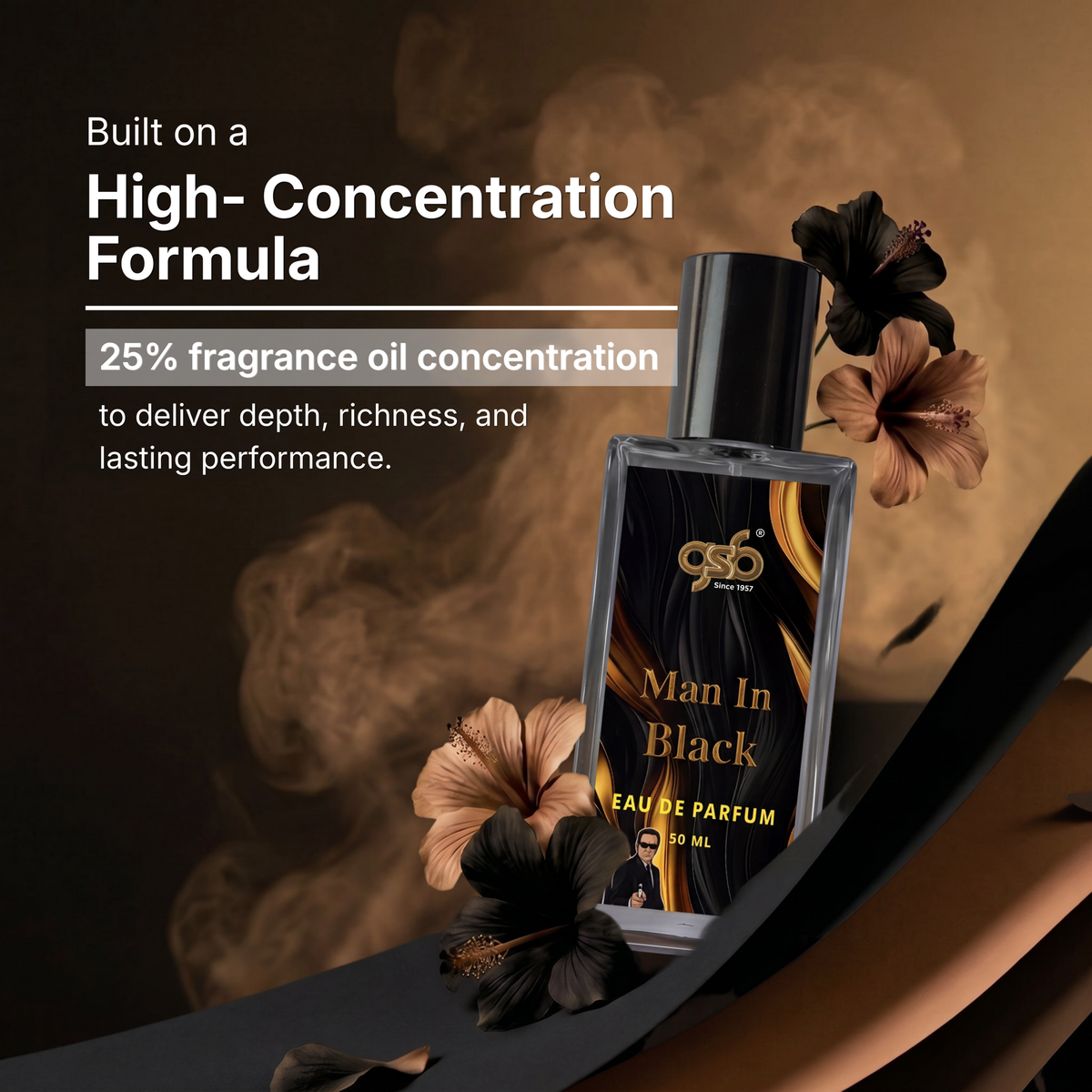 GSB Man In Black Eau De Parfum Inspired From Bulgri Man In Black - 3