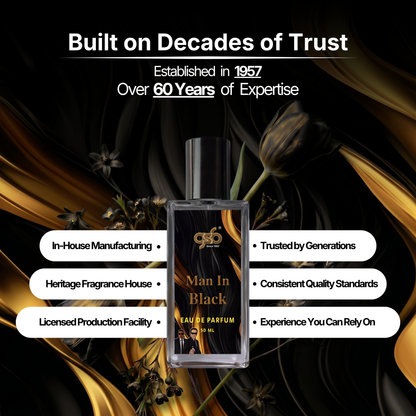 GSB Man In Black Eau De Parfum Inspired From Bulgri Man In Black - 5