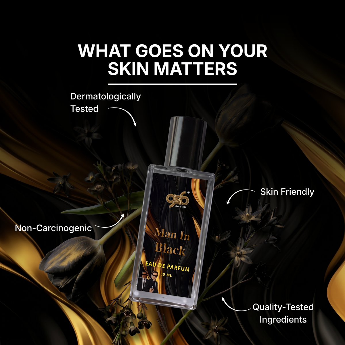 GSB Man In Black Eau De Parfum Inspired From Bulgri Man In Black - 6