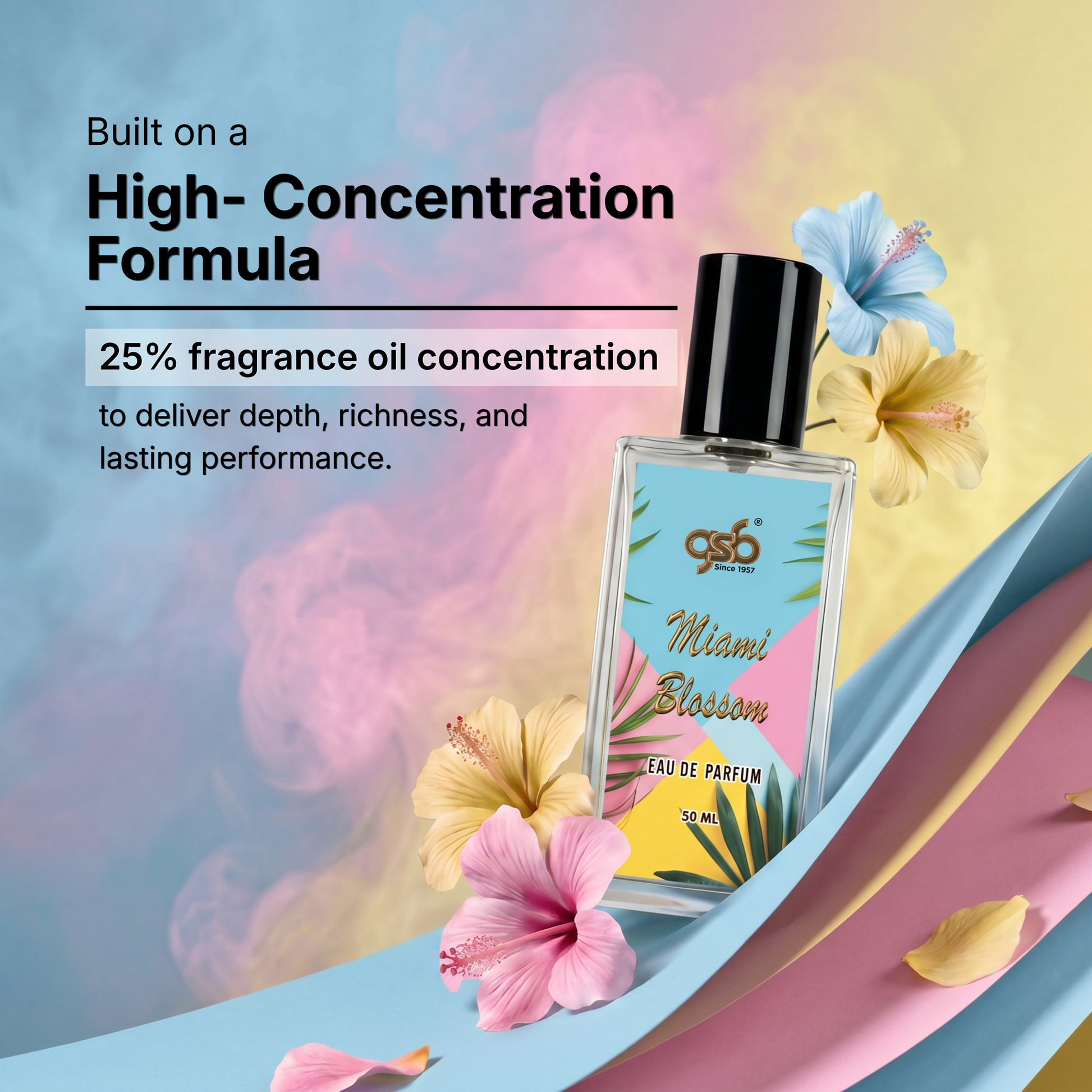 GSB Miami Blossom Eau De Parfum Inspired From Ecsada Miami Blossom - 3