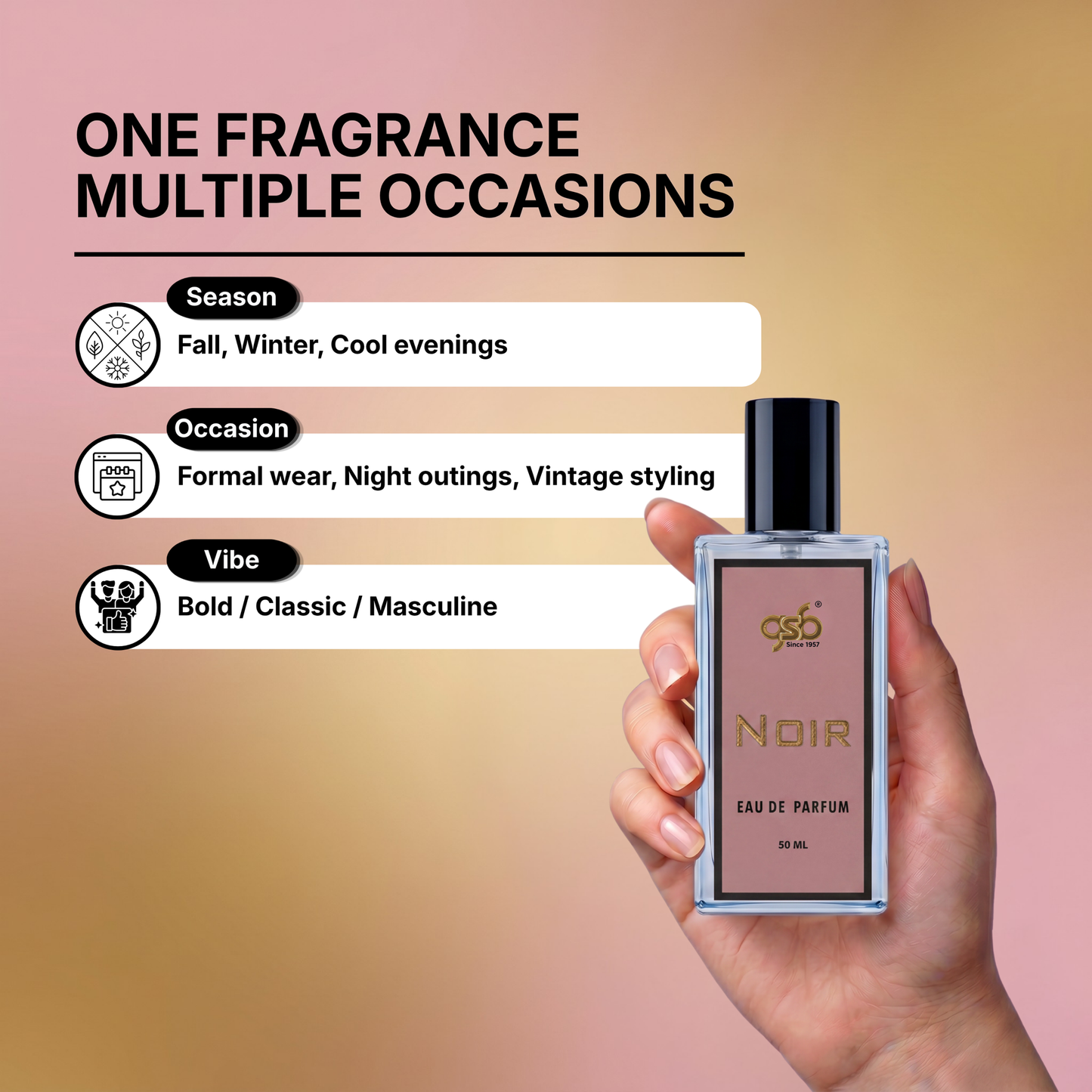GSB Noir Eau De Parfum Inspired From Darkkar Noir - 4