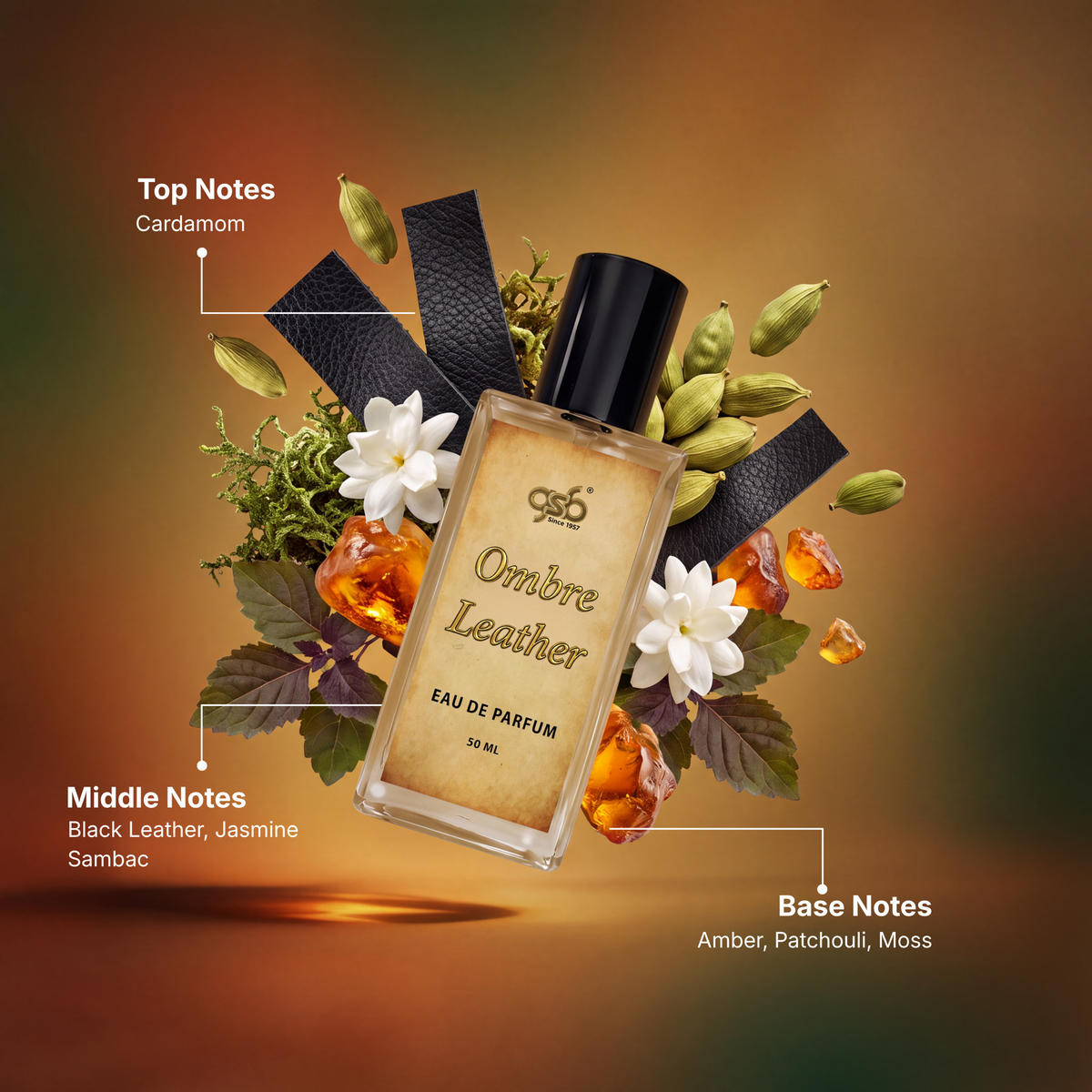 GSB Ombre Leather Eau De Parfum Inspired From Tord Fom Ombre Leather - 2