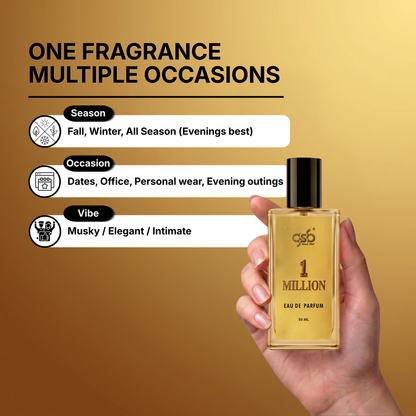 GSB One Million Eau De Parfum Inspired From Pcao Rbbane One Million - 4