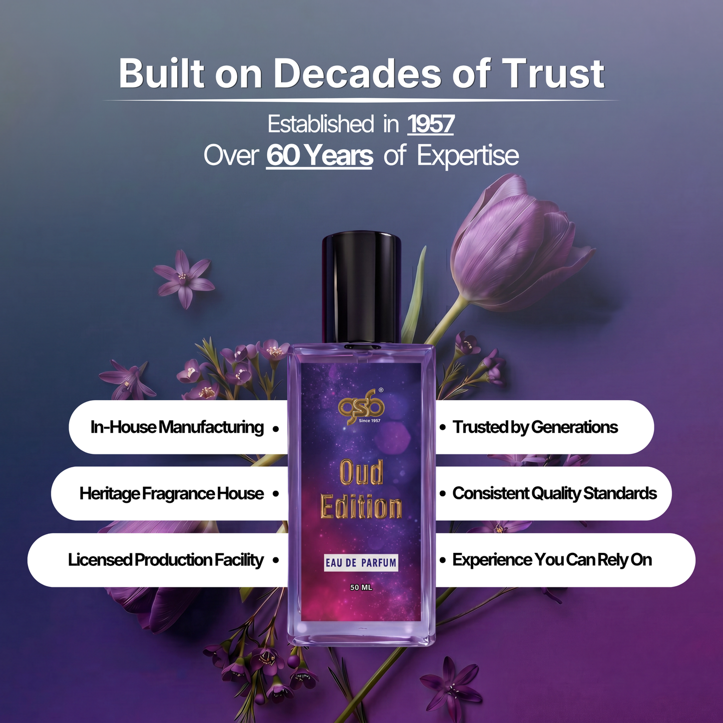 GSB Oud Edition Eau De Parfum Inspired From Montail Oud Edition - 5