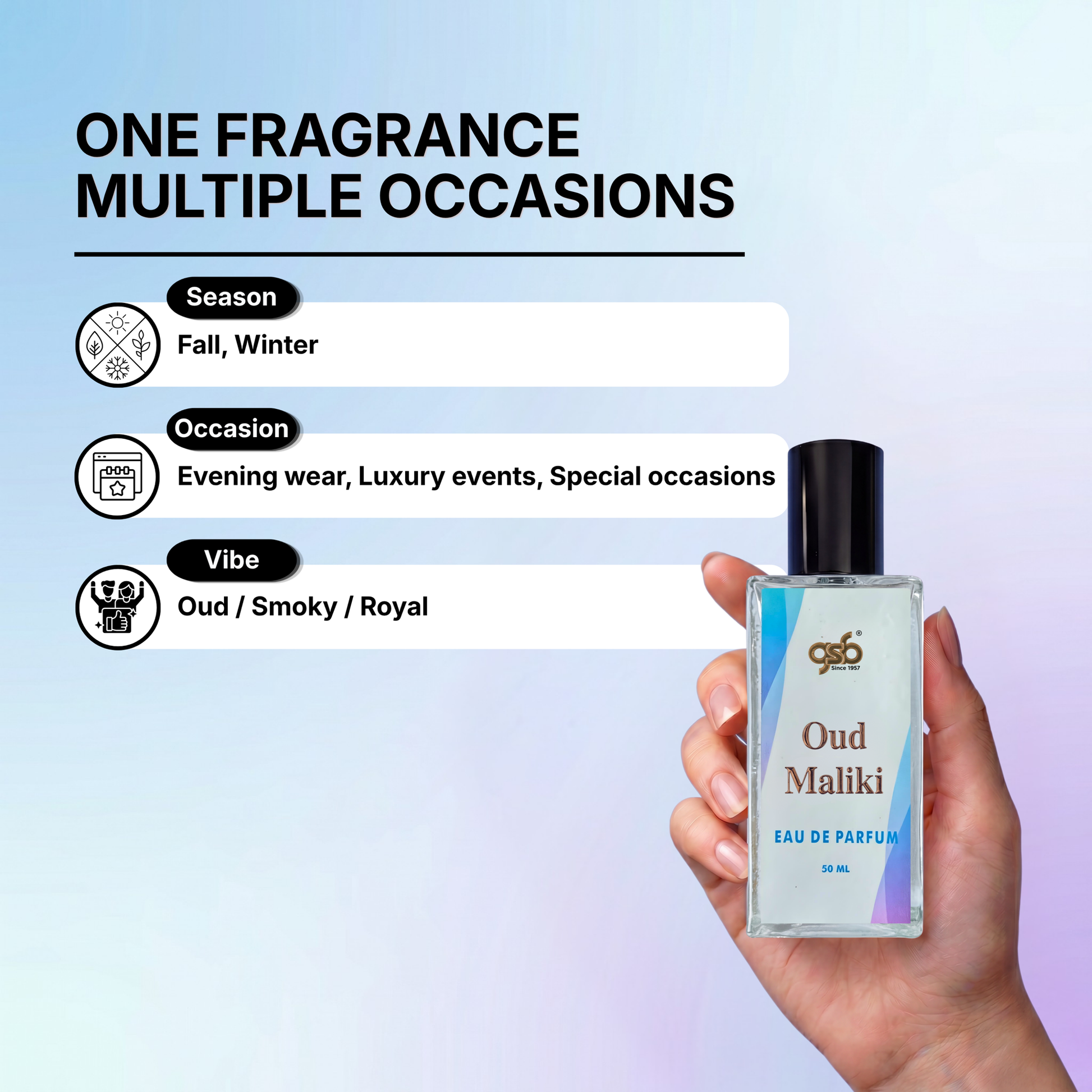GSB Oud Maliki Eau De Parfum Inspired From Oud Maliki Chpord - 4