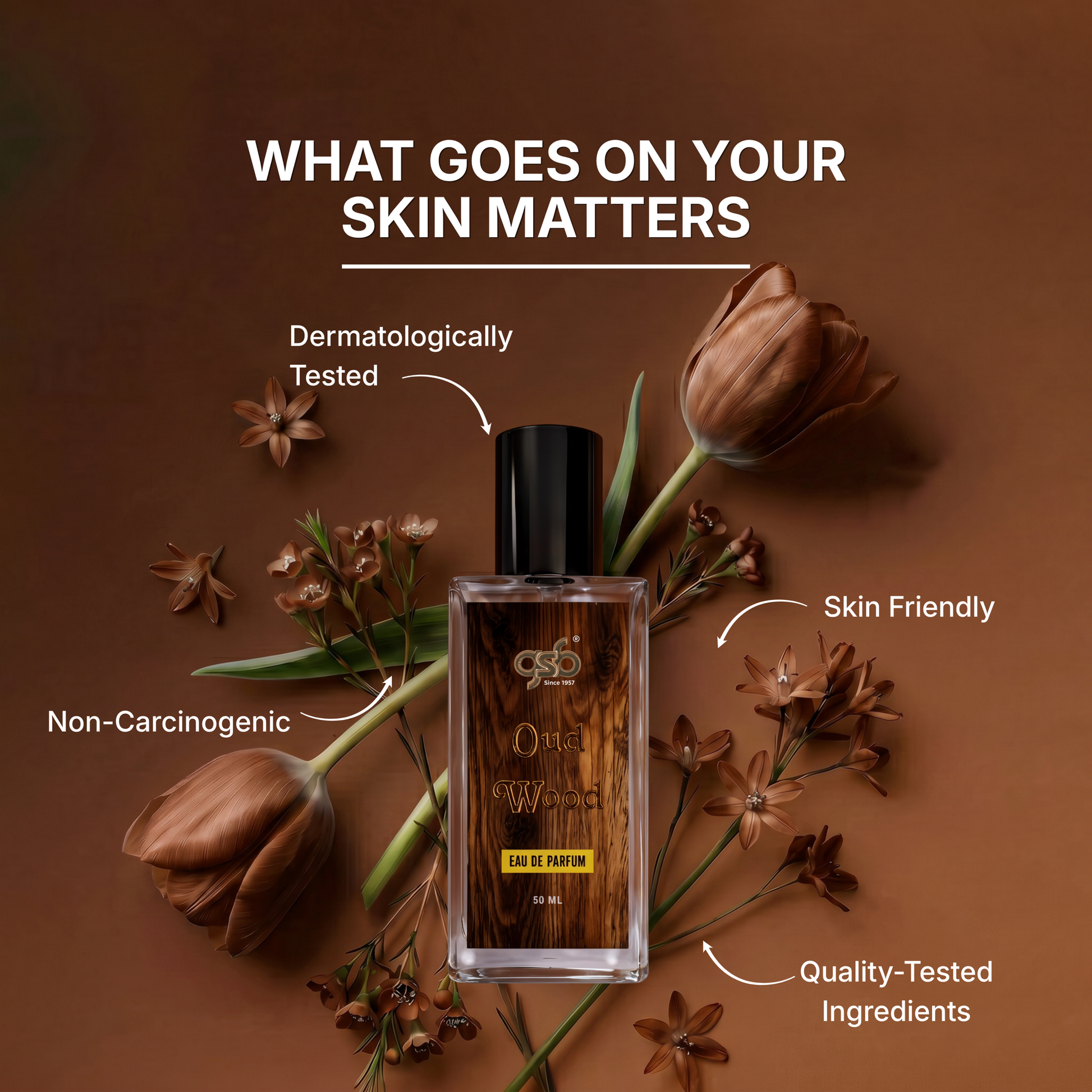 GSB Oud Wood Eau De Parfum Inspired From Fom Tord Oud Wood - 6