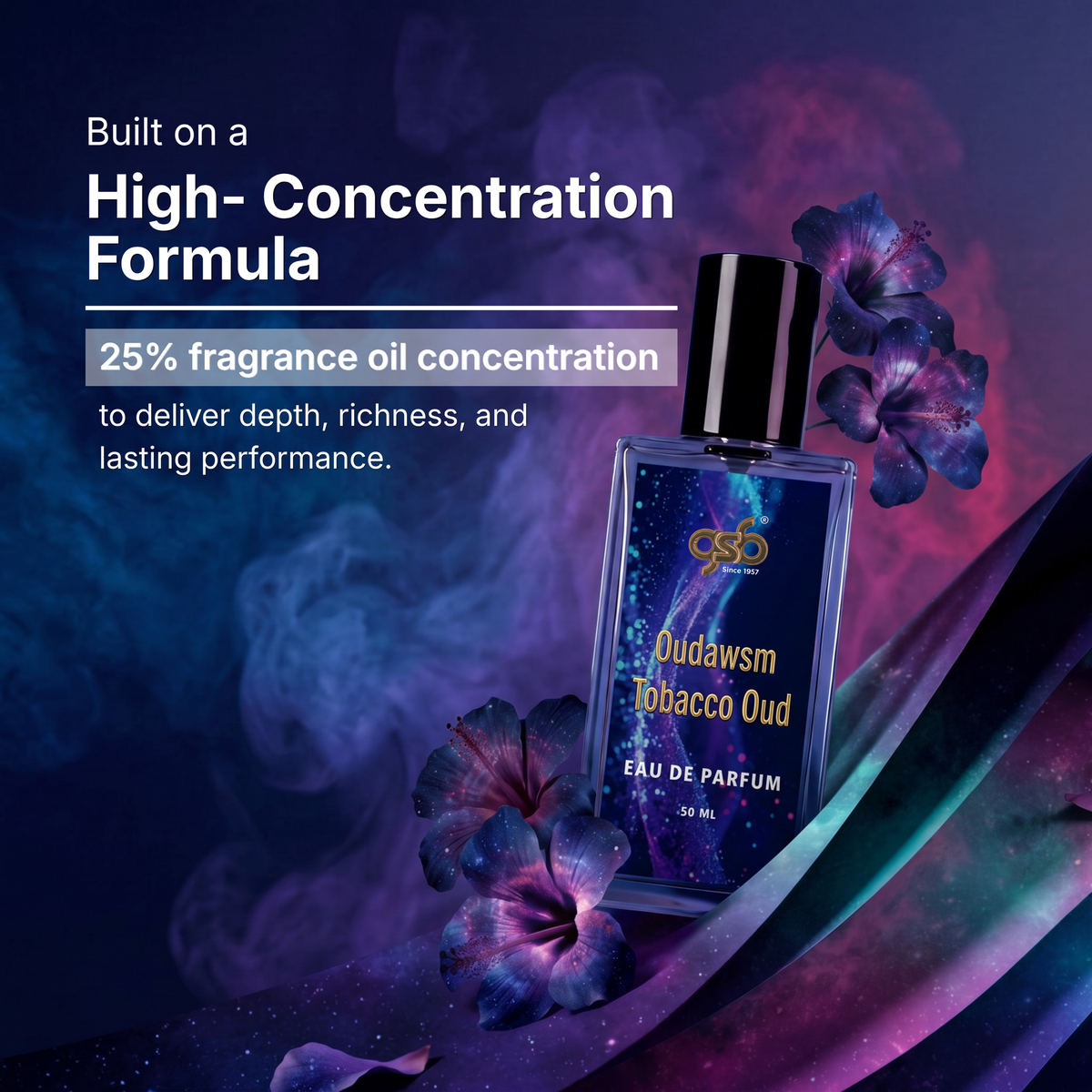 GSB Oudawsm Tobacco Oud Eau De Parfum Inspired From Kyali Tobacco Oud - 3