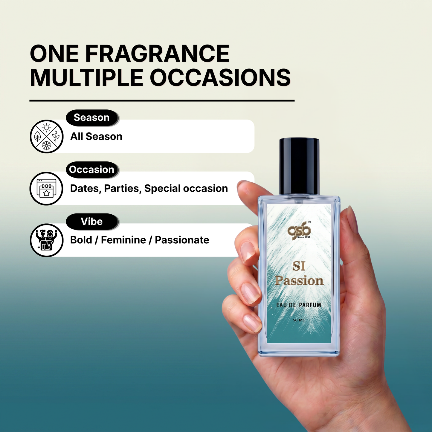 GSB Si Passion Eau De Parfum Inspired From Axmani Passion - 4