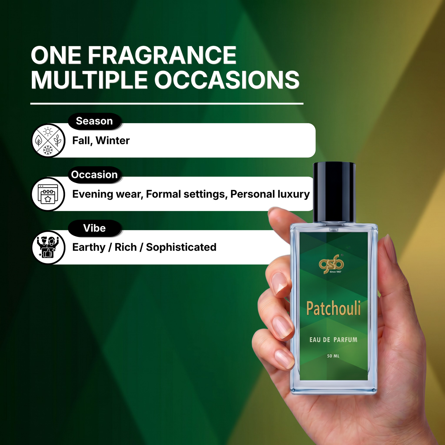 GSB Patchouli Eau De Parfum Inspired From Dloce Gbbana Patchouli - 4