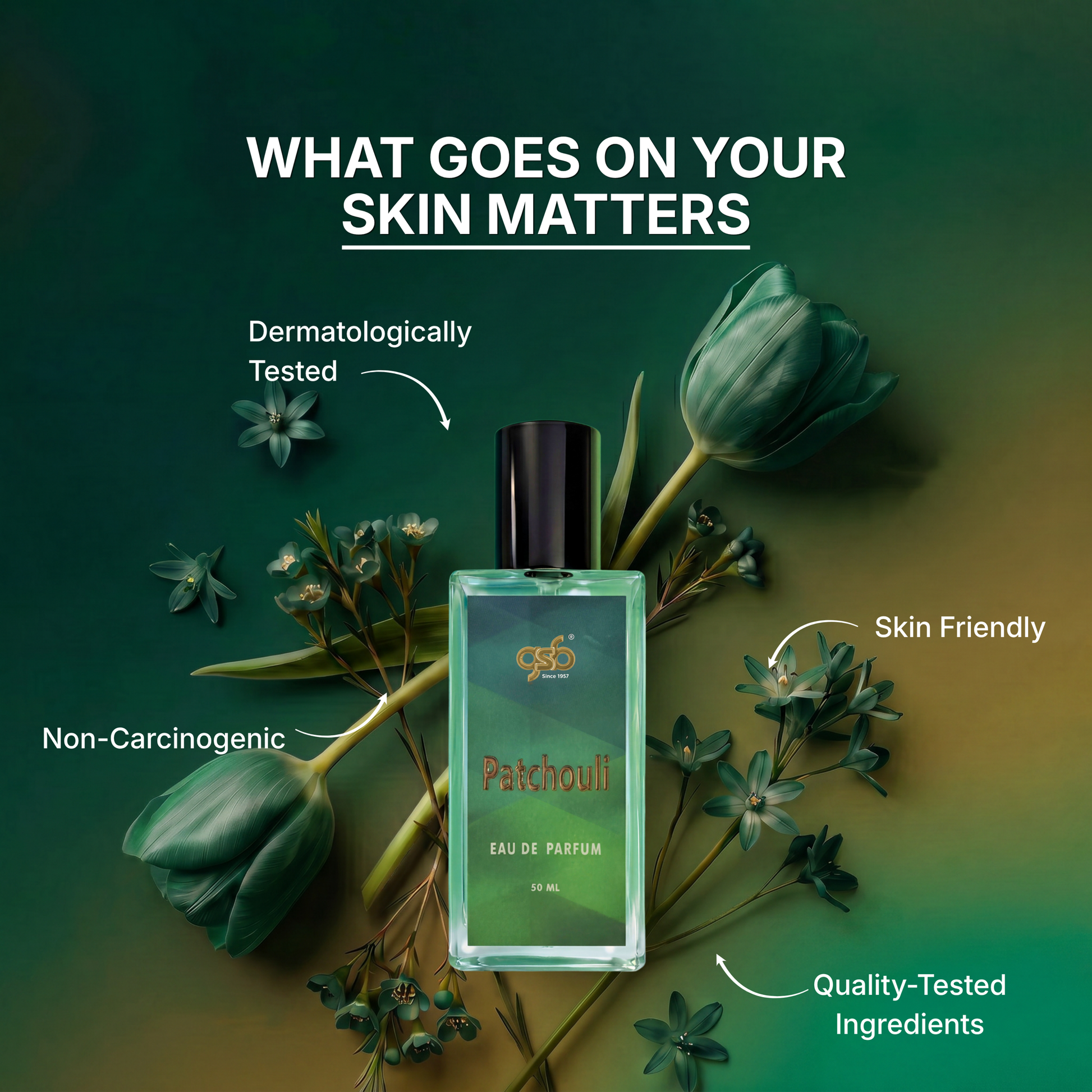 GSB Patchouli Eau De Parfum Inspired From Dloce Gbbana Patchouli - 6