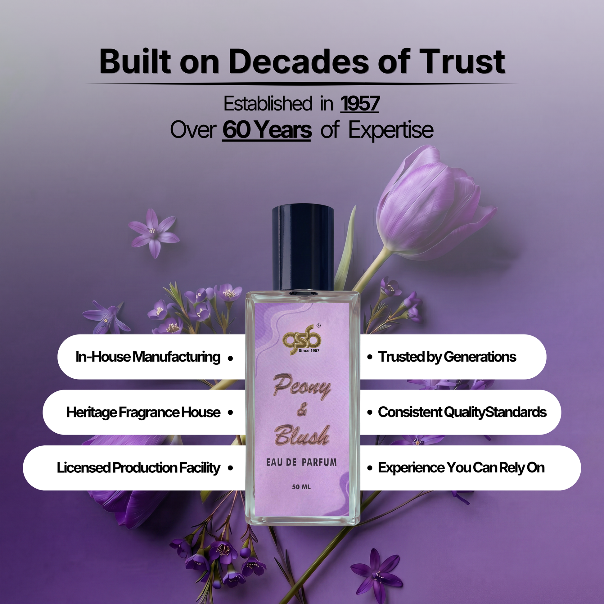 GSB Peony And Blush Eau De Parfum Inspired From Ja Milan Peony Blush - 5