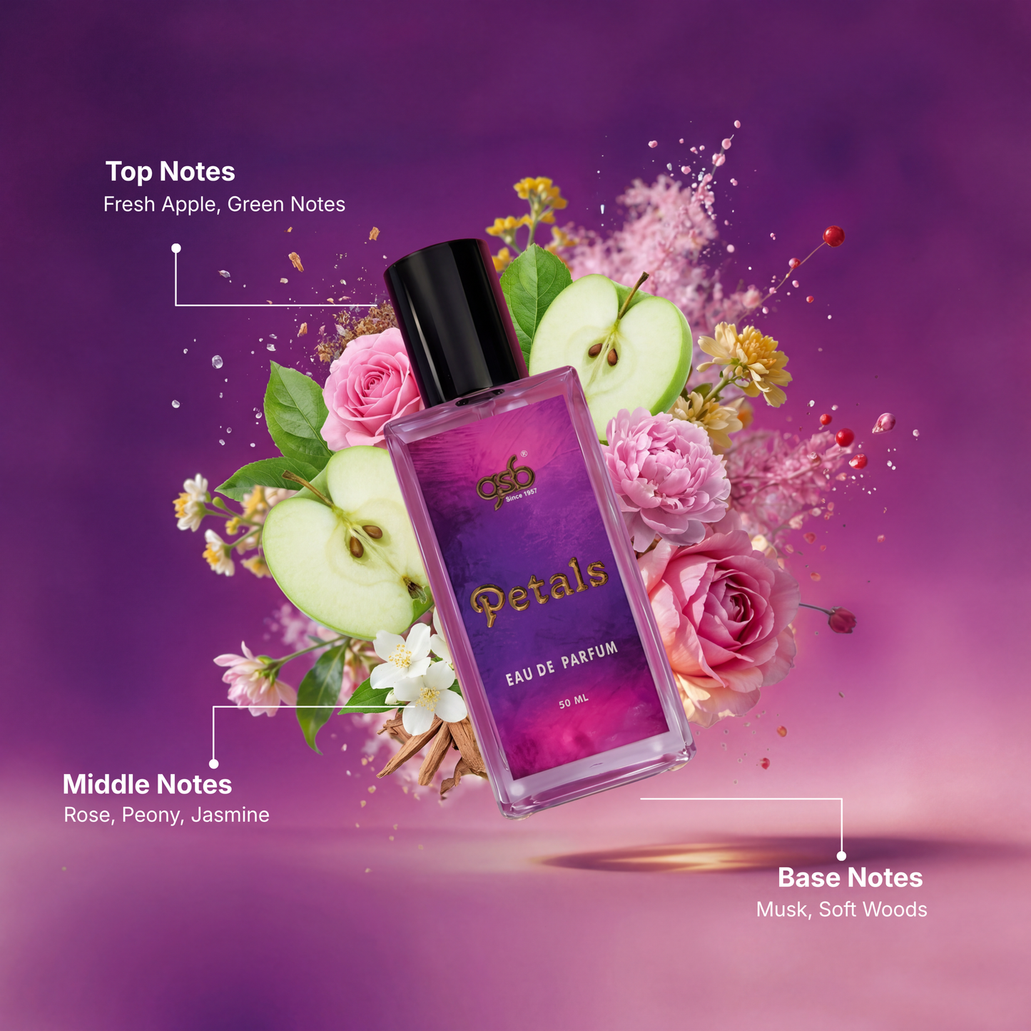 GSB Petals Eau De Parfum Inspired From Vitorcia Secret Petals - 2