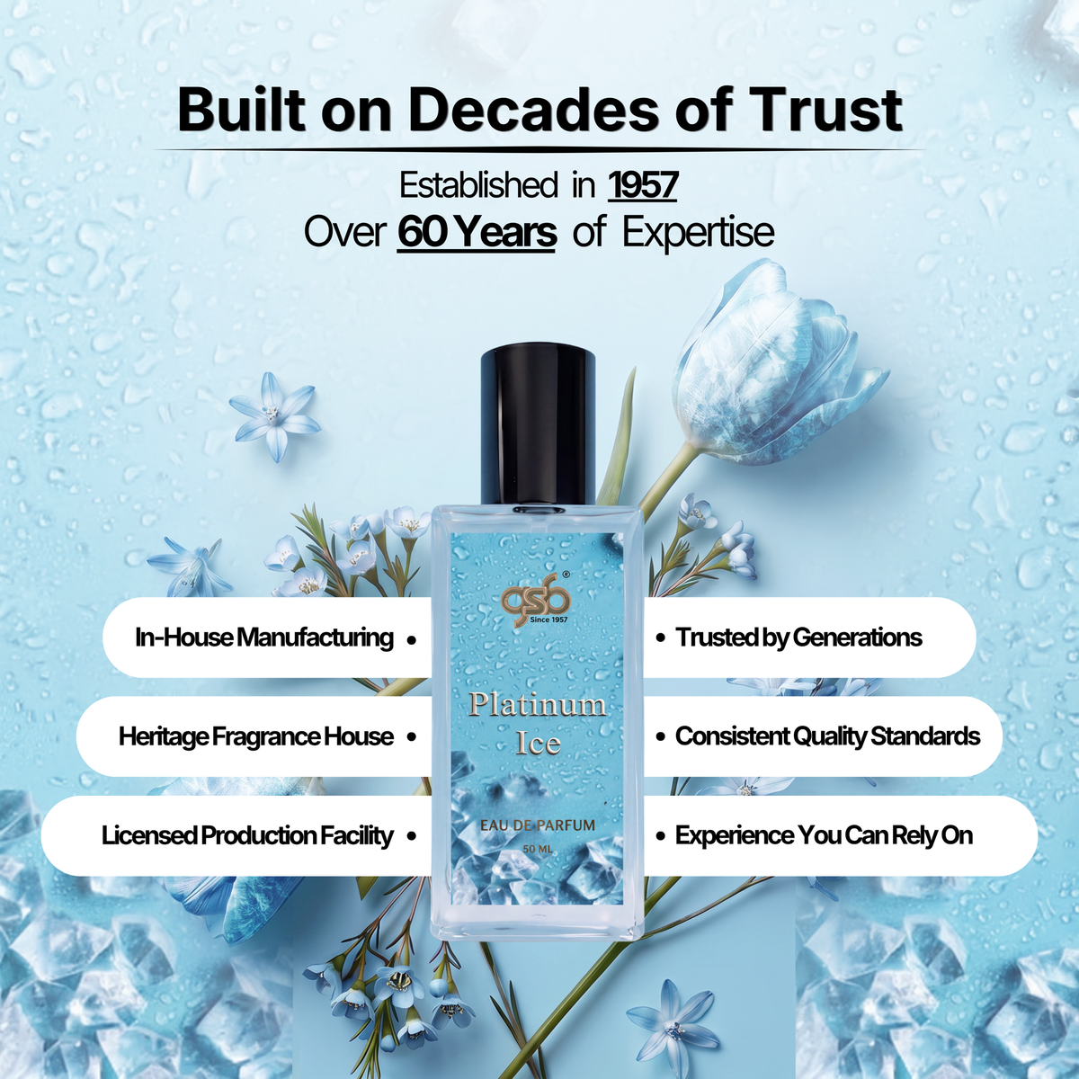 GSB Platinum Ice Eau De Parfum Inspired From Vitorcia Secret Platinum Ice - 5
